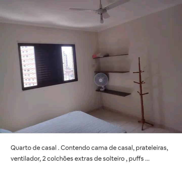 Апартаменты Apartamento A 100M Do Mar E 2 Minutos Da Praia Vila Tupi Na Praia Grande Прая-Гранди Экстерьер фото